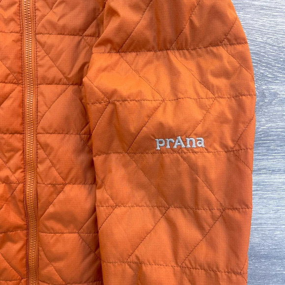 Prana Alpine Air Hooded Jacket, red clay - Picture 10 of 11